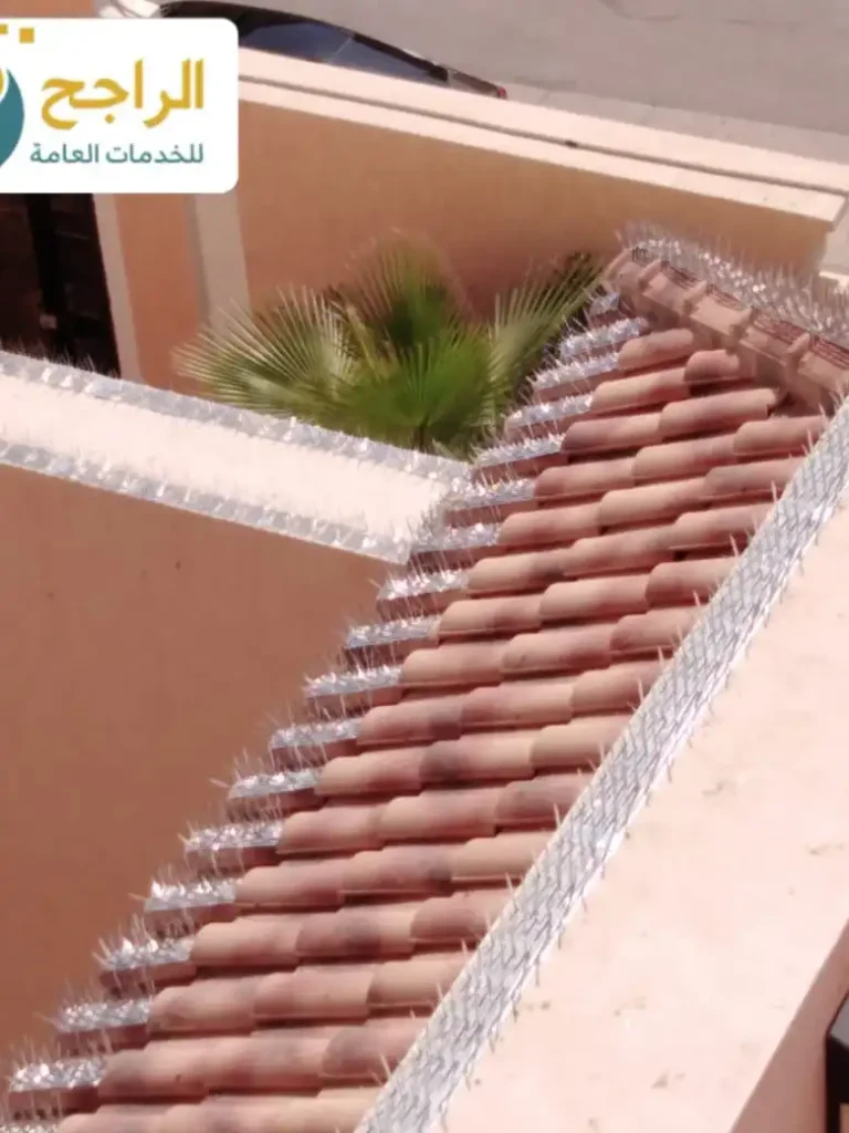 طارد الطيور تركيب شبك طارد حمام