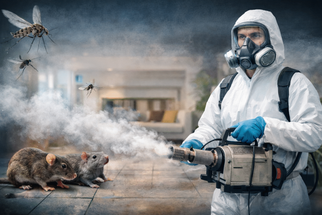 رش الناموس مكافحة الفئران حي العقيق بالرياض