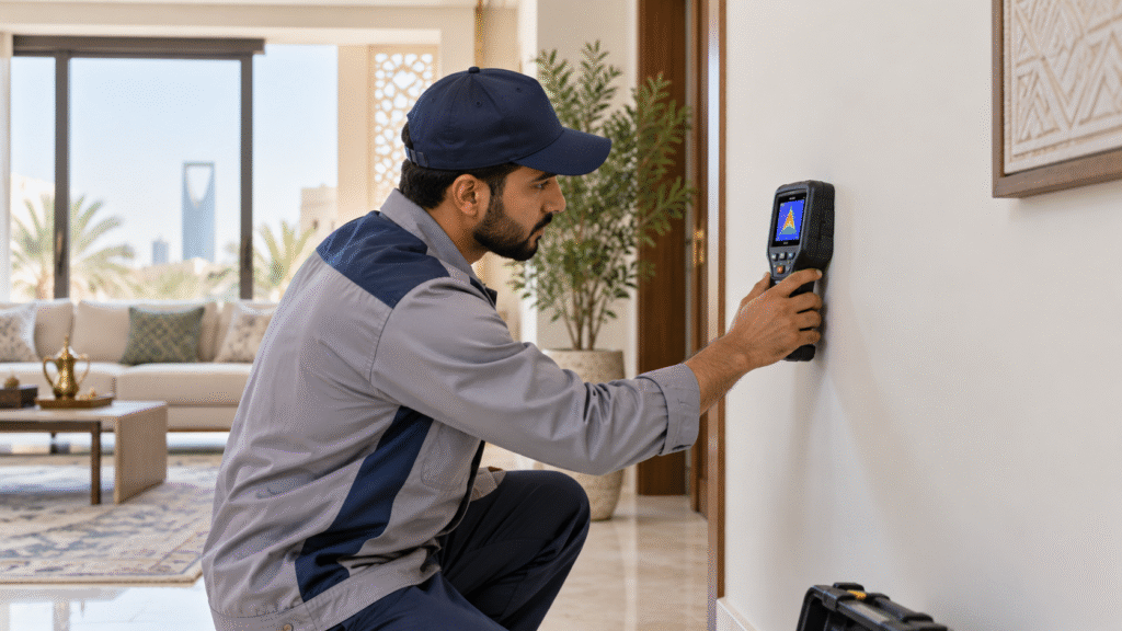 شركة كشف تسربات المياه شرق الرياض